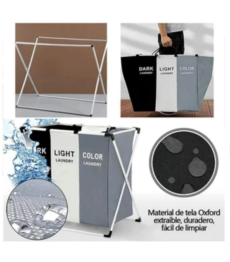 Miniatura 4 de Cesto de ropa sucia plegable para el hog